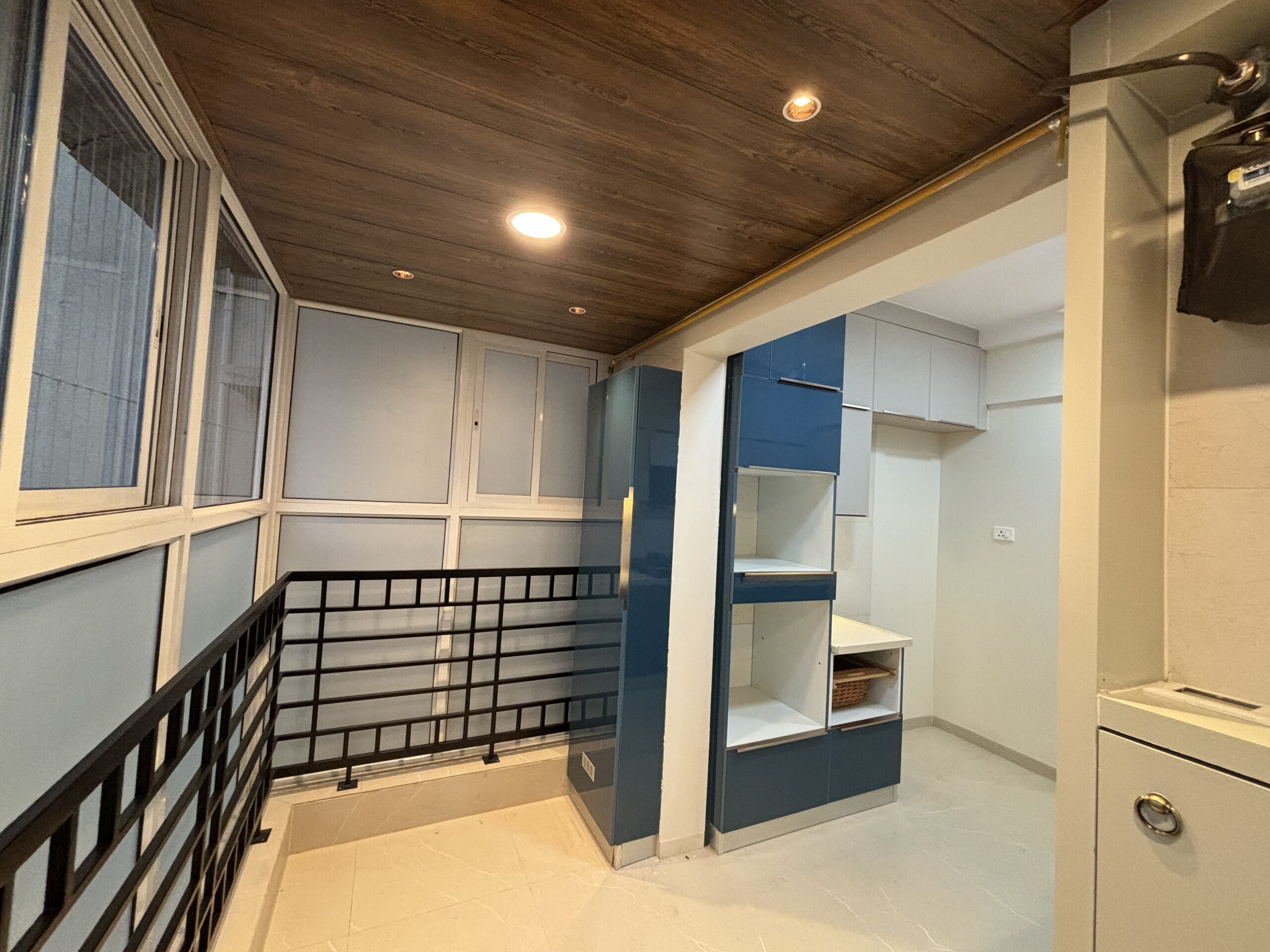 Kitchen with Balcony