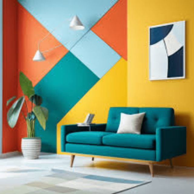 multicolor painting design ideas